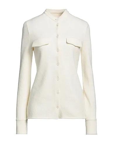 Ivory Flannel Solid color shirts & blouses