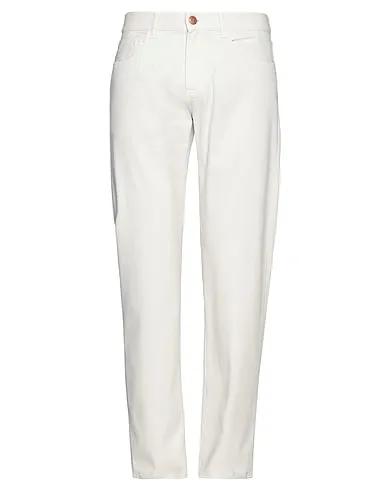 Ivory Gabardine 5-pocket