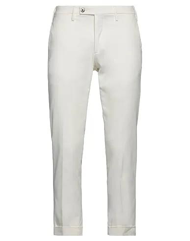 Ivory Gabardine Casual pants