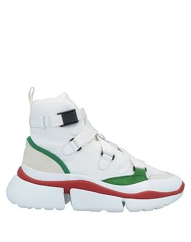 Ivory Grosgrain Sneakers