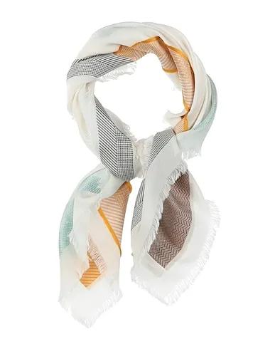 Ivory Jacquard Scarves and foulards