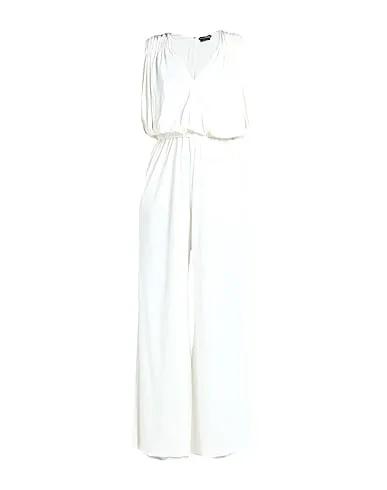 Ivory Jersey Jumpsuit/one piece