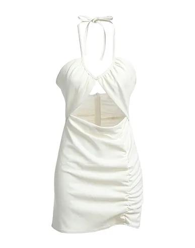 Ivory Jersey Short dress