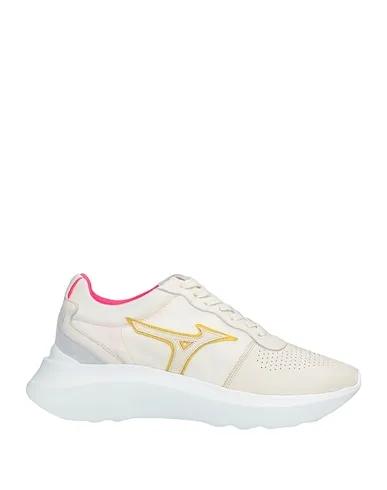 Ivory Jersey Sneakers