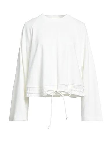 Ivory Jersey Sweatshirt