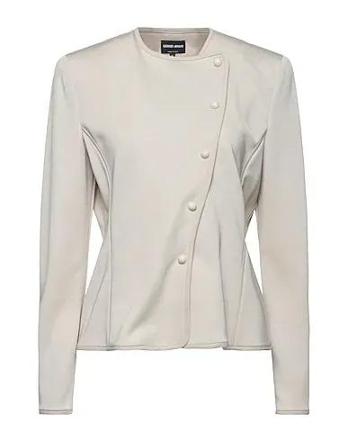 Ivory Knitted Blazer