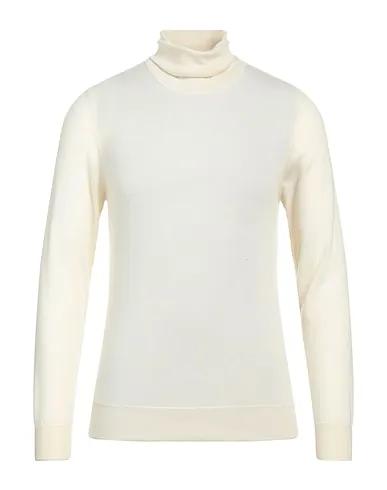 Ivory Knitted Cashmere blend