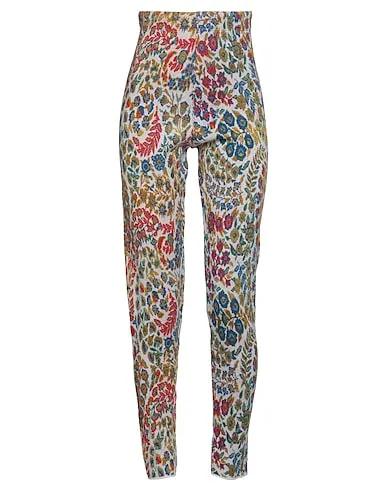 Ivory Knitted Casual pants