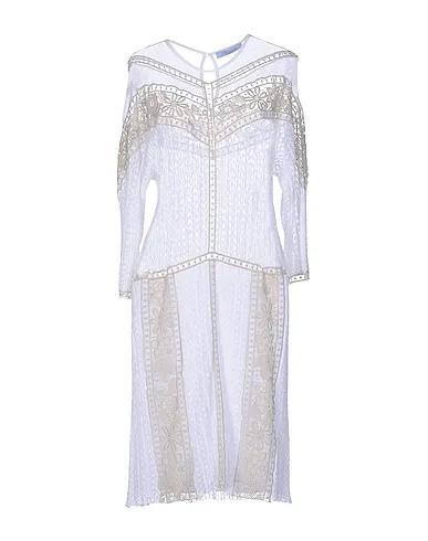 Ivory Knitted Elegant dress
