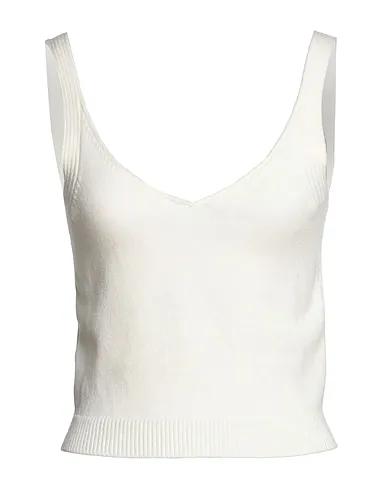 Ivory Knitted Evening top