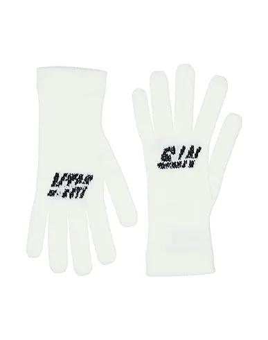 Ivory Knitted Gloves