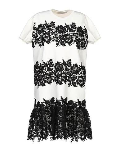 Ivory Knitted Short dress