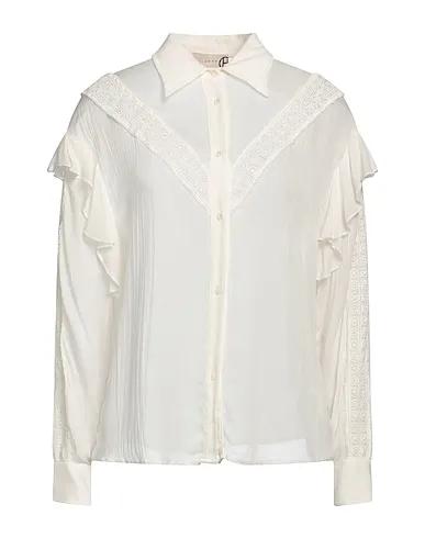 Ivory Lace Lace shirts & blouses