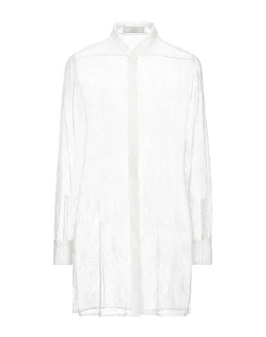 Ivory Lace Lace shirts & blouses