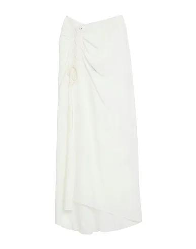 Ivory Lace Maxi Skirts