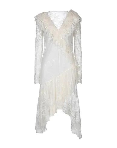 Ivory Lace Midi dress