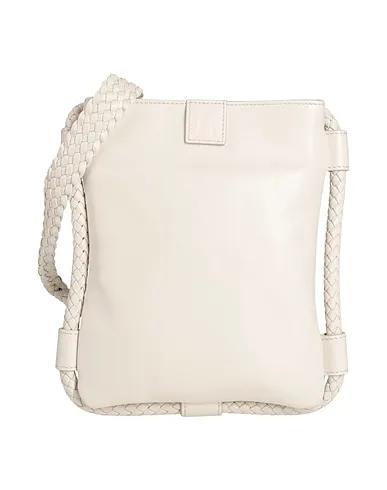 Ivory Leather Cross-body bags