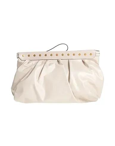 Ivory Leather Handbag