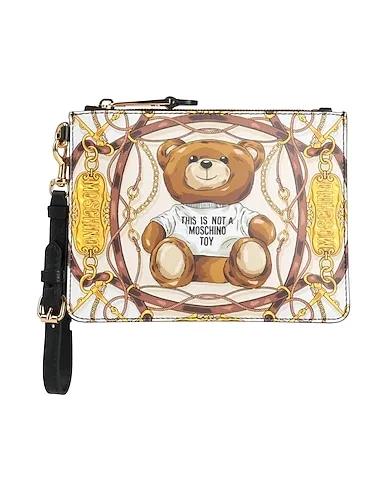 Ivory Leather Handbag