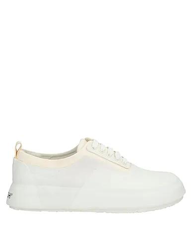 Ivory Leather Sneakers