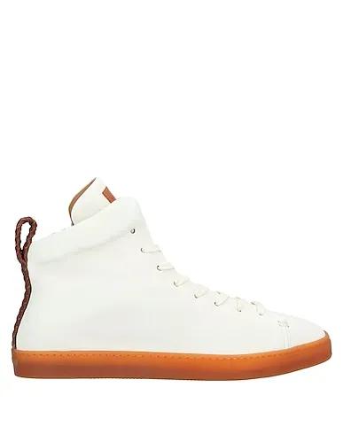 Ivory Leather Sneakers