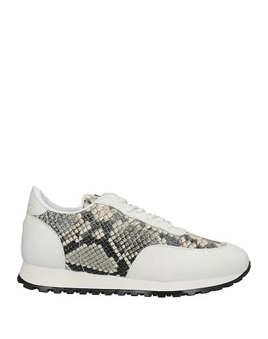 Ivory Leather Sneakers