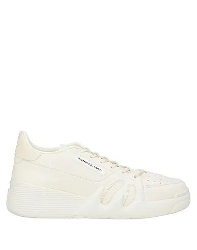Ivory Leather Sneakers