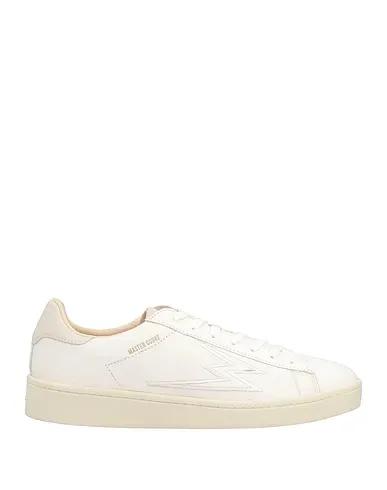 Ivory Leather Sneakers