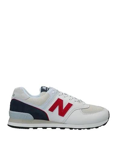 Ivory Leather Sneakers