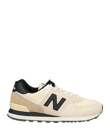 Ivory Leather Sneakers