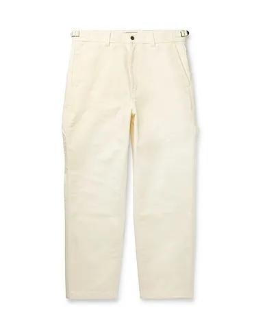 Ivory Moleskin Casual pants