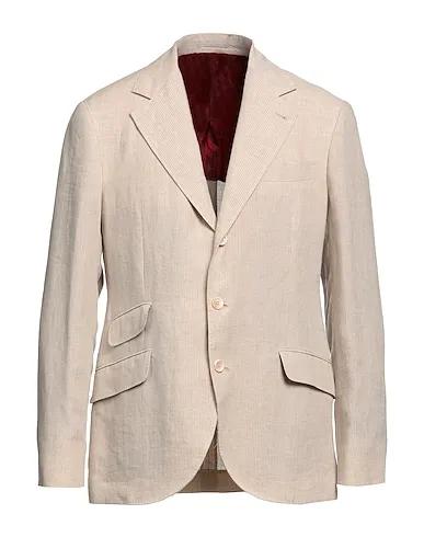 Ivory Plain weave Blazer