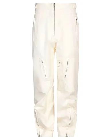 Ivory Plain weave Cargo