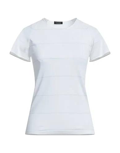 Ivory Plain weave T-shirt