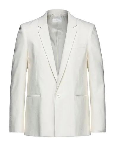 Ivory Silk shantung Blazer