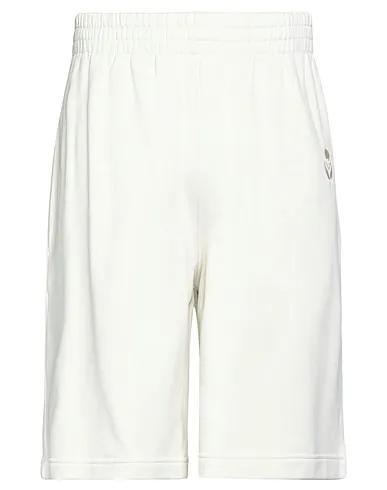 Ivory Sweatshirt Shorts & Bermuda