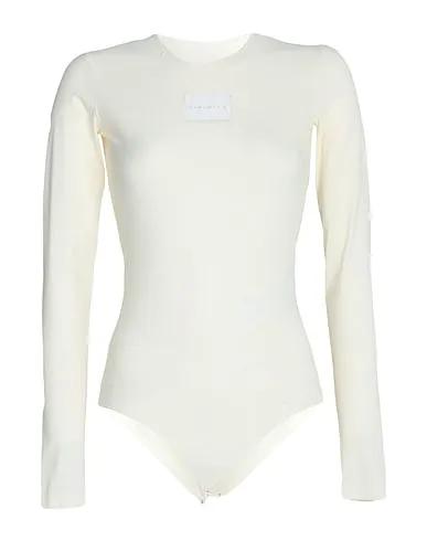 Ivory Synthetic fabric Bodysuit