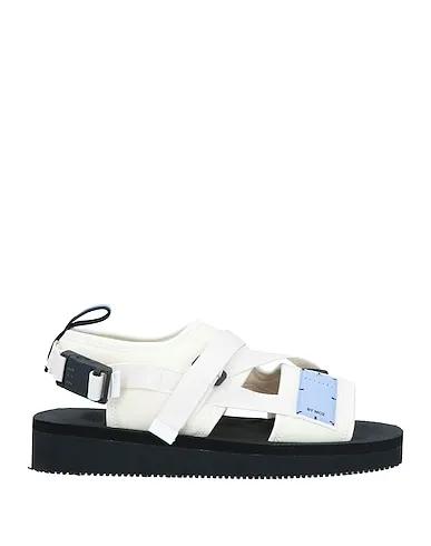 Ivory Techno fabric Sandals
