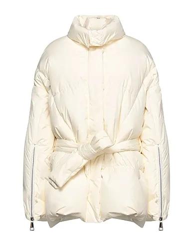 Ivory Techno fabric Shell  jacket