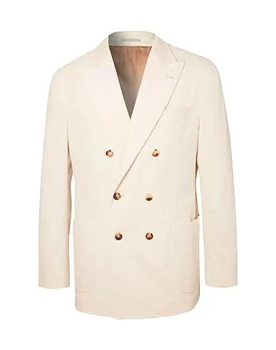 Ivory Velvet Blazer