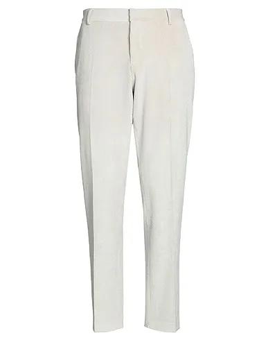 Ivory Velvet Casual pants