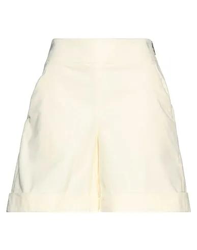 Ivory Velvet Shorts & Bermuda