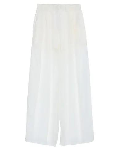 Ivory Voile Casual pants