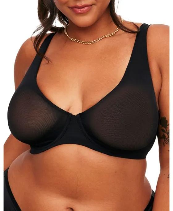Ivy Women's Plus-Size Unlined Triangle Bra