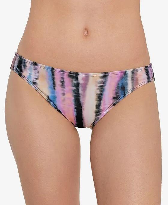 Juniors' Tie-Dyed Hipster Bikini Bottoms, Created for Macy's