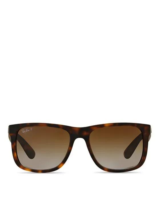  Justin Polarized Square Sunglasses, 55mm