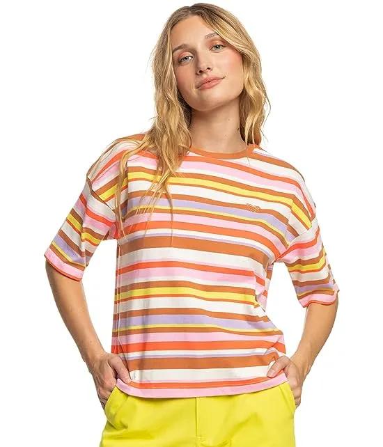 Kate Bosworth Striped T-Shirt