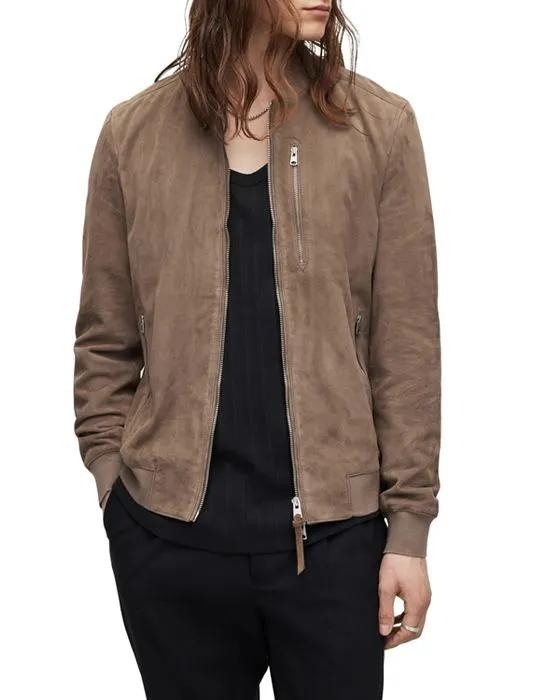 Kemble Suede Slim Fit  Bomber Jacket