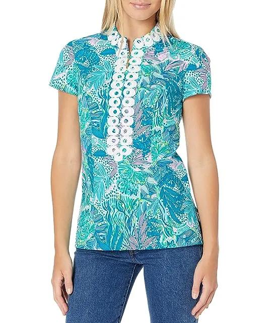 Kerry Short Sleeve Stretch Top