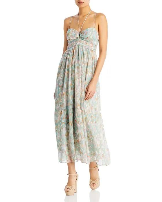 Keyhole Halter Maxi Dress - 100% Exclusive
